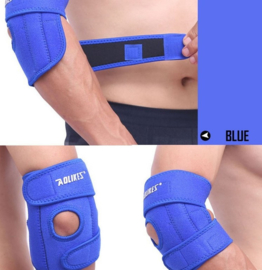 Elleboogbrace comfort + baleinen Blauw