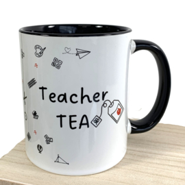 Mok onderwijs zwart - Teacher Tea