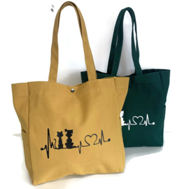 Canvas Tas - paraveterinair of diergeneeskunde - OKER