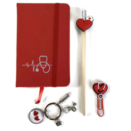 Nursionary Cadeausetje voor de zorgprofessional - ROOD