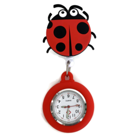 Zusterhorloge Flex Ladybird - lieveheersbeestje