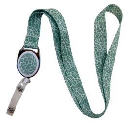 Badge Jojo & sleutelkoord - giraf sage - Mix & Match
