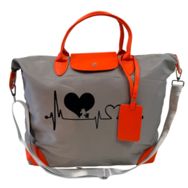 Dames tas shopper - Zorg - Rood