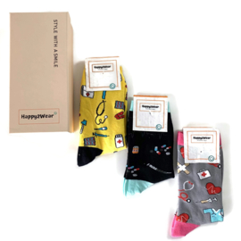 Socks in a Box - Ziekenhuis - Happy2Wear