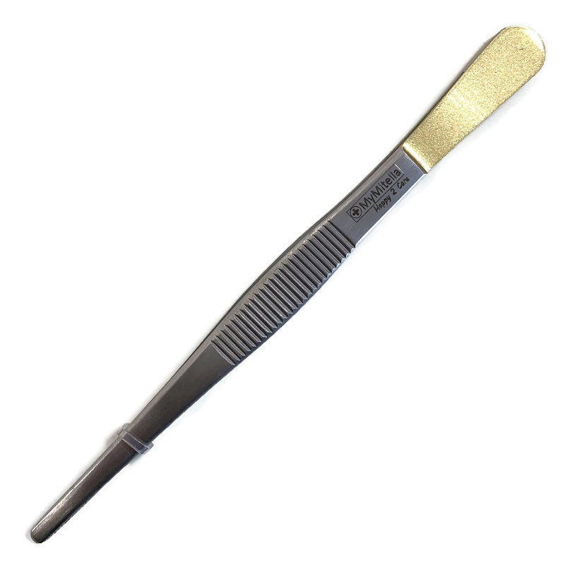 Pincet anatomisch - chirurgisch - wattenpincet ( Metallic Gold)