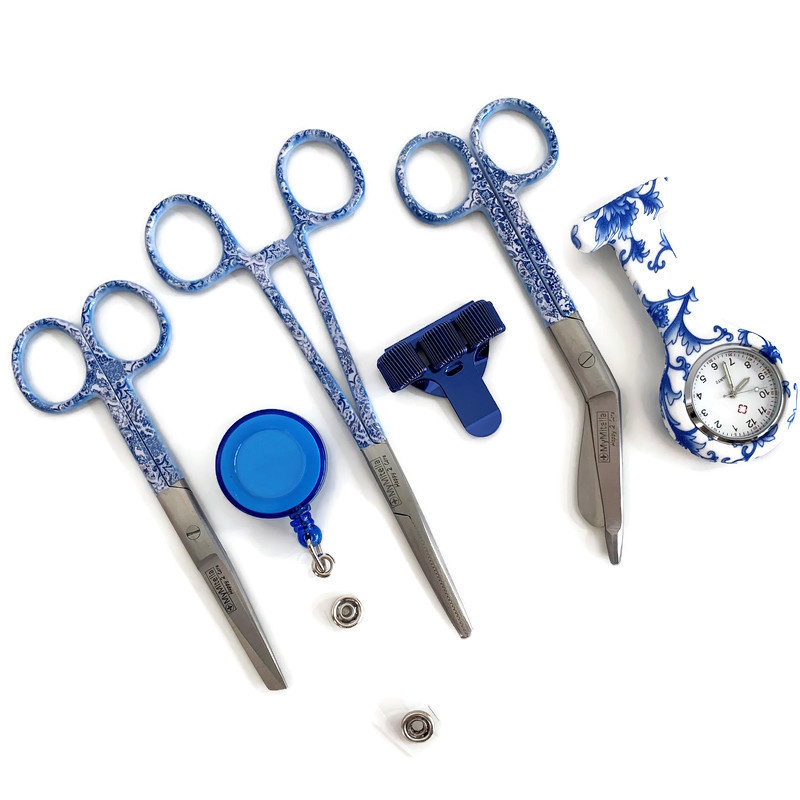 Hollands Blauw Zorgset scharen + tools