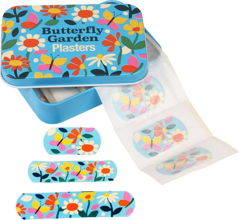 Pleister blikje  - Butterfly Garden - Rex London