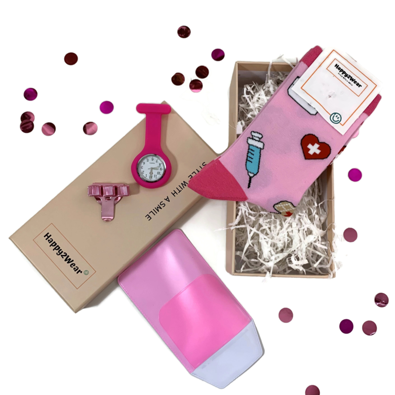 Style with a Smile  -  zorgtools in geschenkdoos  - ROZE