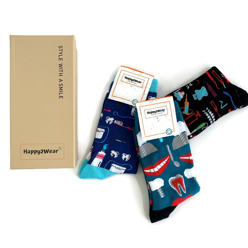 Socks in a Box - Tandarts - Happy2Wear