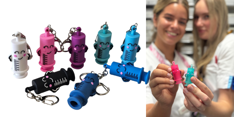 Ampul openers in verschillende kleuren voor verpleegkundigen en zorgprofessionals