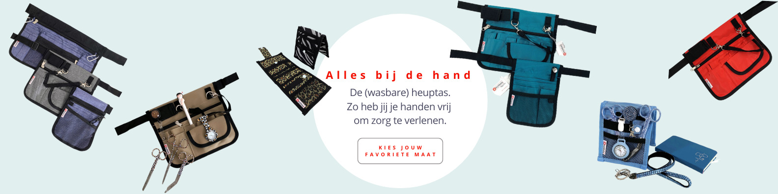 Heuptas voor de zorg - verpleegkundige tas - organizer