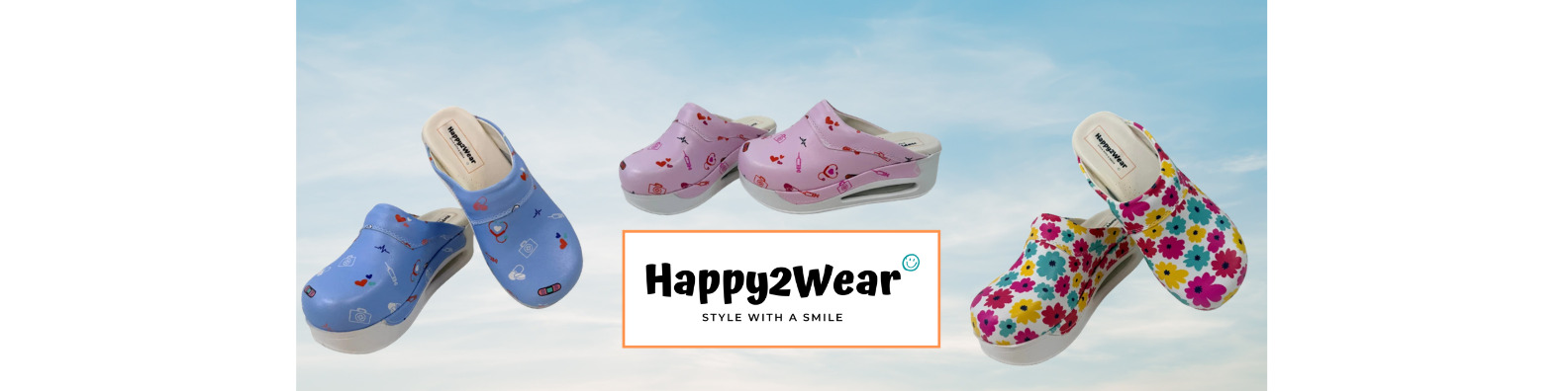 Happy2Wear medische klompen en zorg sneakers