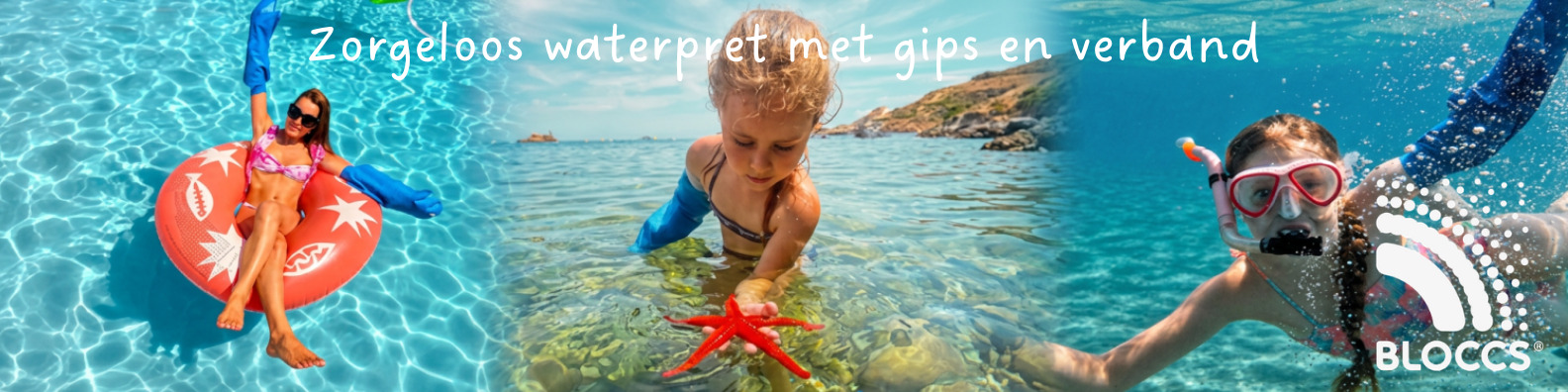 Gipshoes | douchehoes Bloccs voor gips en verband