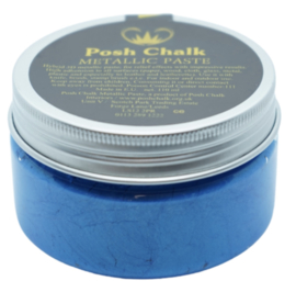 Posh Chalk Metallic Paste - Blue Fhthalo 110ml