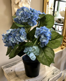 Kunst Plant in Pot Hortensia