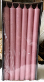 Doos Dinerkaarsen 28 cm Antique Pink