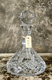 Prachtige Karaf Kristal 17,5(b) x 25(h) cm