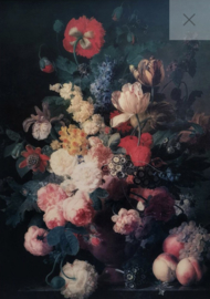 Renaissance Flowers-Mint by Michelle decoupage -A3