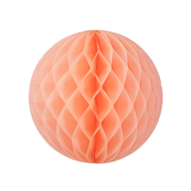 Honeycomb / Wabenball pfirsich orange 35 cm