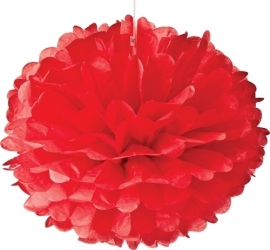Pompon rouge 35 cm