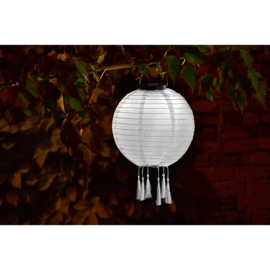 Solar lampion rond warm wit 35 cm (zonne-energie)