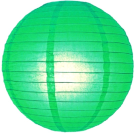 Lampion groen 35 cm