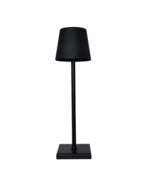 Jeslu LED Lampe de table Noir 38 cm aluminium - sans fil - rechargeable