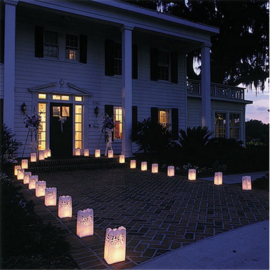 Candlebag - étoile - 10 pcs - Sacs Luminaires