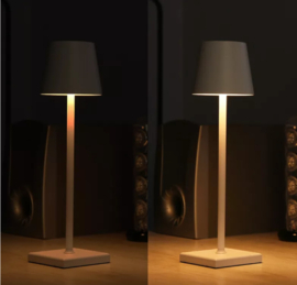 Jeslu LED Lampe de table Or 38 cm aluminium - sans fil - rechargeable