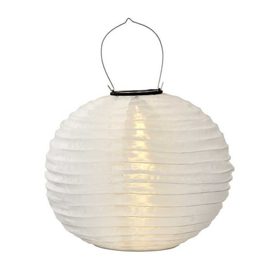 Solar lampion rond warm wit 25 cm (zonne-energie)