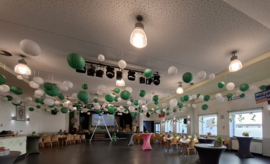 Lampion donker groen 45 cm