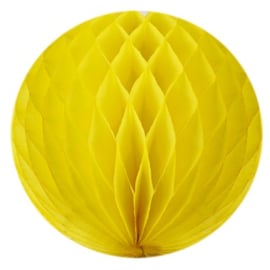 5 x Honeycomb / Wabenball gelb 35 cm
