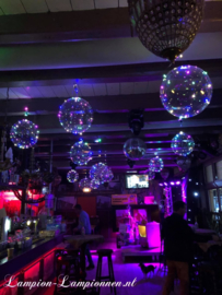 5 stuks LED Ballon XL - multicolor - 40 cm