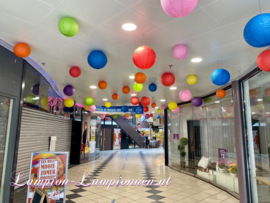 Lampion pakket - KLEUR MIX - BRANDWEREND - 54 st.