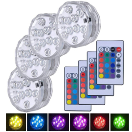 LED Dekoration unit 7 cm Multicolor