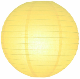 5 x Lampion jaune clair 35 cm