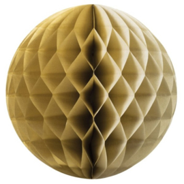 5 x Honeycomb / Wabenball gold 35 cm