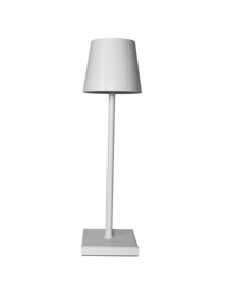 5 x Jeslu LED Lampe de table Blanc 38 cm aluminium - sans fil - rechargeable