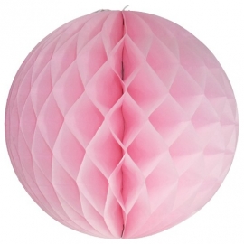 Honeycomb / Wabenball hellrosa 35 cm