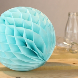 Licht blauwe Honeycomb 35 cm