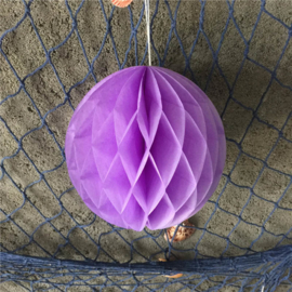 5 x Honeycomb / Wabenball hellviolett 35 cm