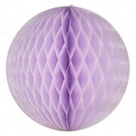 5 x Honeycomb / Wabenball hellviolett 35 cm