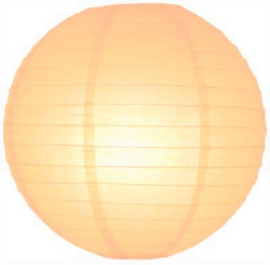 5 x Pfirsich orange lampion 45 cm
