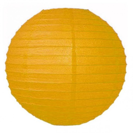 Lampion ockergelb 45 cm (Schnäppchenecke)