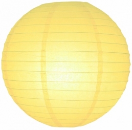 Hellgelb lampion 25 cm