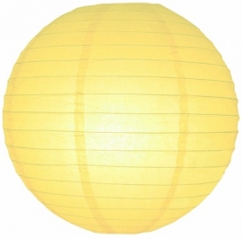Lampion jaune clair 25 cm