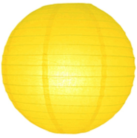 Gelb lampion 35 cm