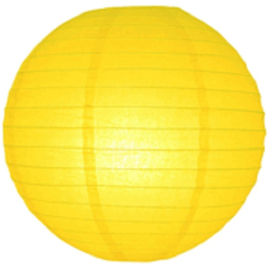 Lampion geel 25 cm