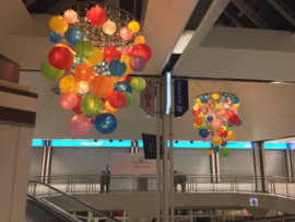 Lampion jaune de 75 cms, rétardateur de flamme