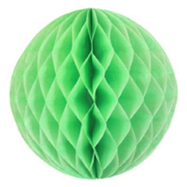 Mint groene Honeycomb 35 cm